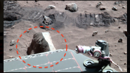 Is this a stage prop on Mars? Is the Mars Rover really on Mars?